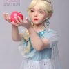 Alice- Realistic Asian TPE Silicone Head Sex Small Doll