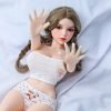 Dina-3ft3 Mini Anime Blond TPE Sex Doll In Stock USA