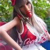 Saya-170CM(5.5ft) Gray Hair Sex Dolls For Man realistic Large Breast Sex Doll