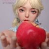 Alice- Realistic Asian TPE Silicone Head Sex Small Doll