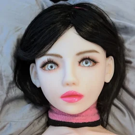 Black Hair Petite Doll Mini Sex Doll