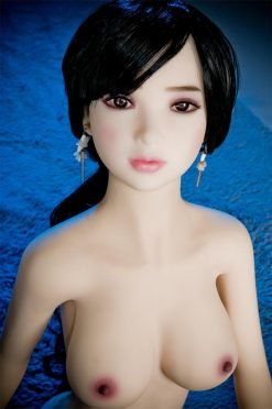 Jazmine-125cm Black Hair Petite Doll  Mini Sex Doll