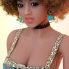 Rivka-160cm (5.2feet)Curly Hair Tan TPE Sex Love Doll