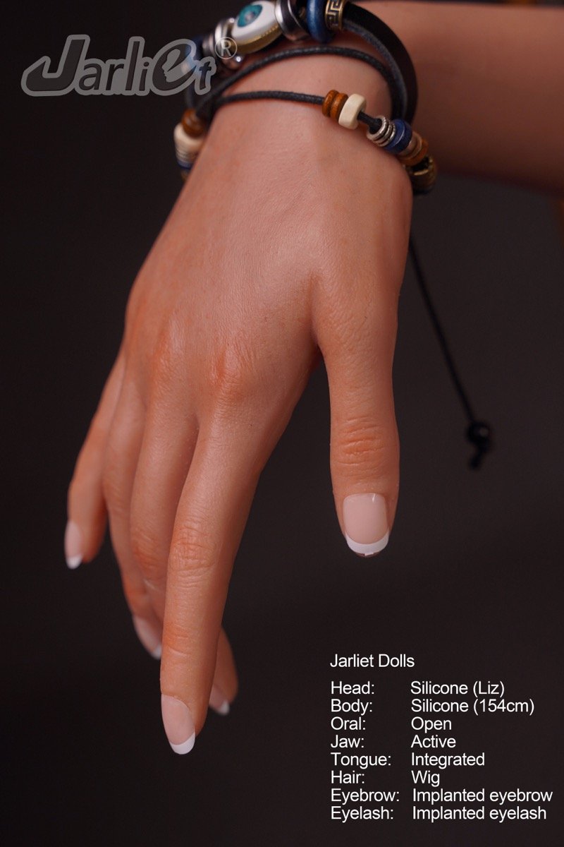 Liz - 154CM Ultra-Realistic Full-Body Silicone Doll for Adult