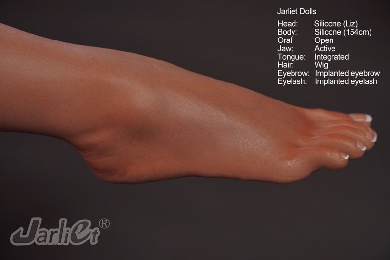 Liz - 154CM Ultra-Realistic Full-Body Silicone Doll for Adult