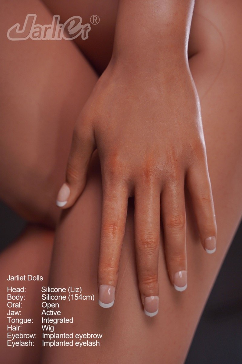 Liz - 154CM Ultra-Realistic Full-Body Silicone Doll for Adult