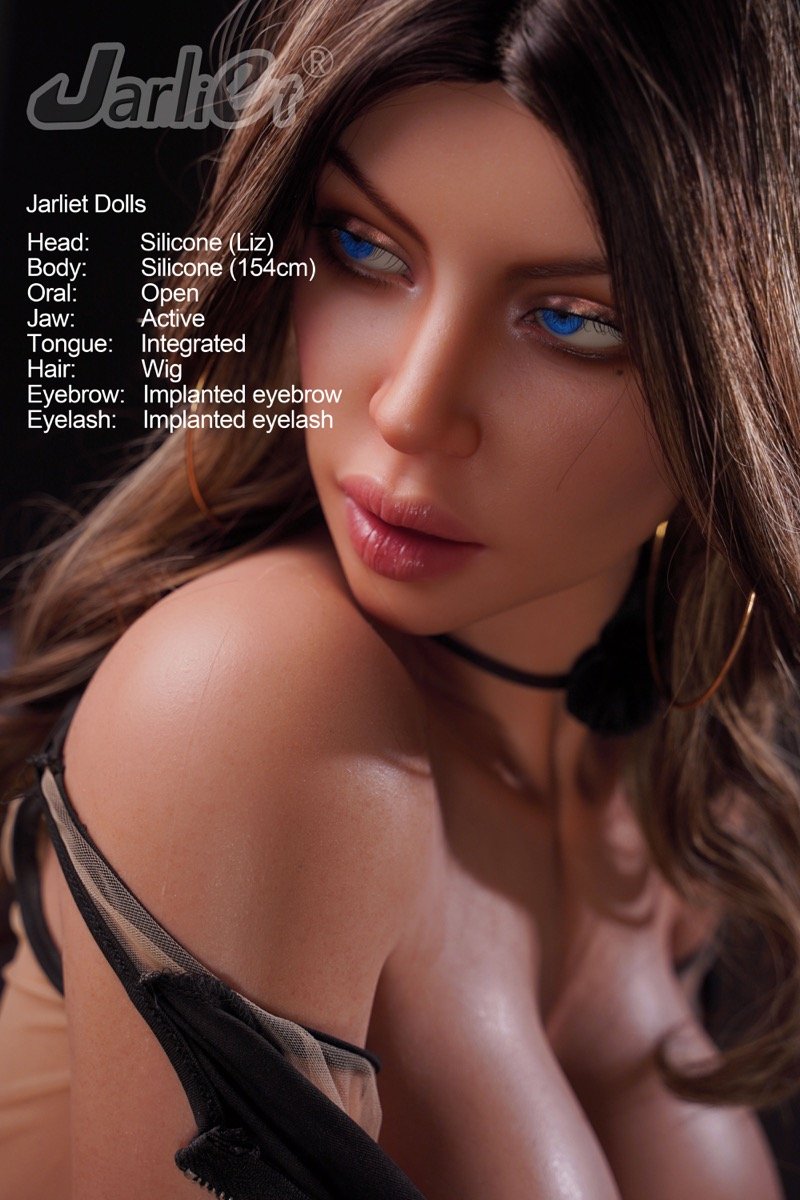 Liz - 154CM Ultra-Realistic Full-Body Silicone Doll for Adult