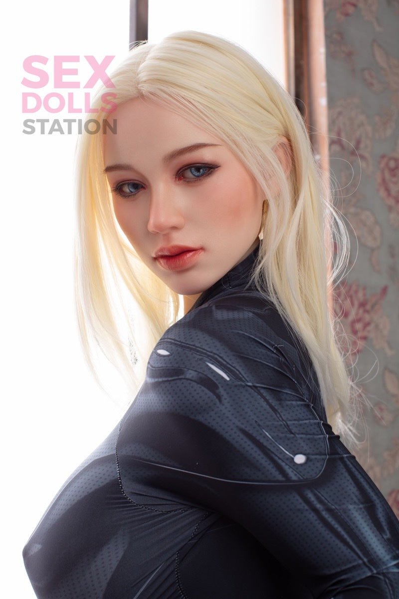 Lucey-163CM Silicone Head and TPE Body Fat BBW doll - Image 25