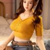 Kichi-150CM Beautiful Asian Girl TPE Silicone Head Sex Doll