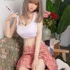 Meng-160CM Beautiful Asian TPE Silicone Head Sex Doll