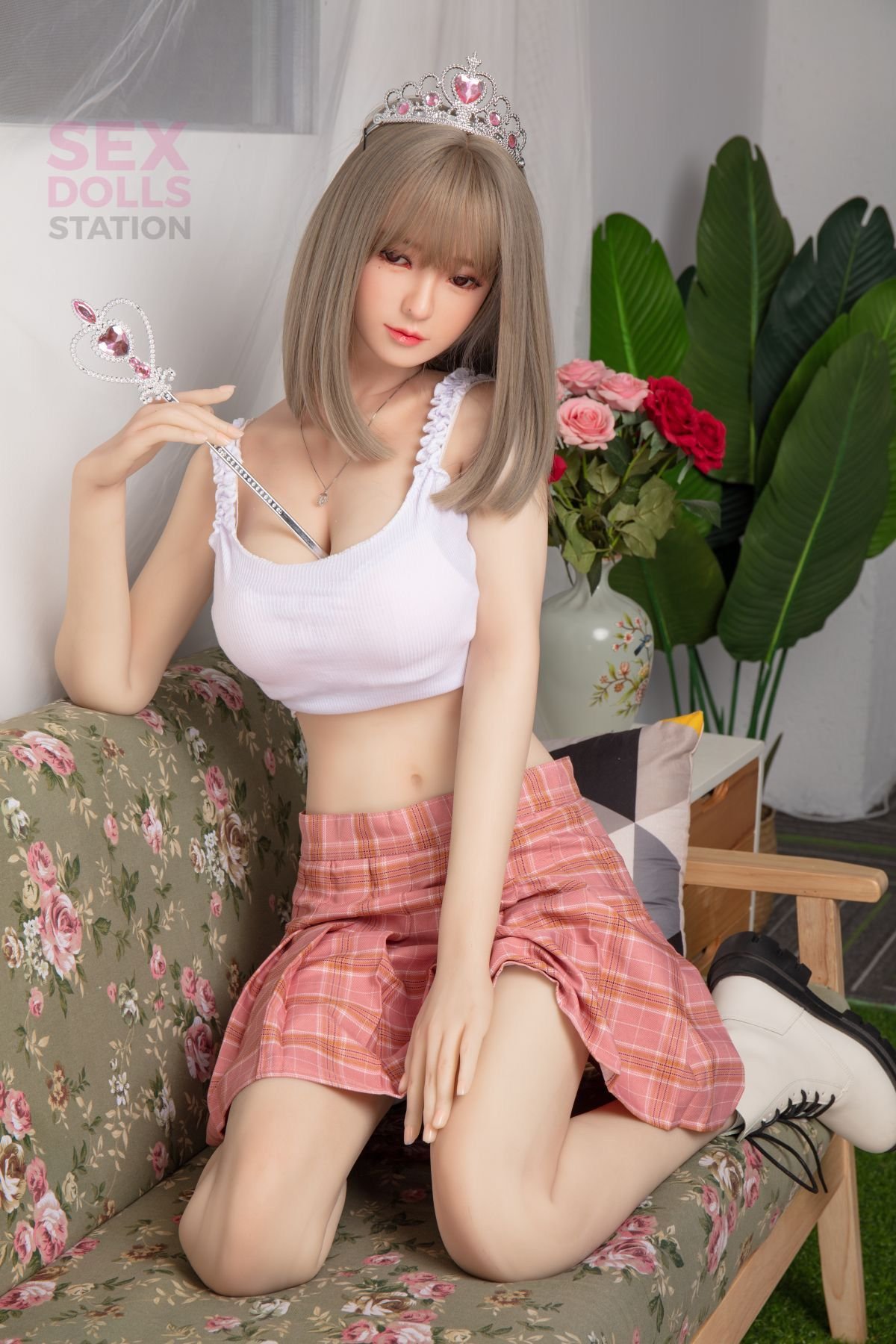 Meng-160CM Beautiful Asian TPE Silicone Head Sex Doll - Image 13