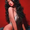 90CM Brown Hair Head Sex Torso With Hand Real TPE Masturbator