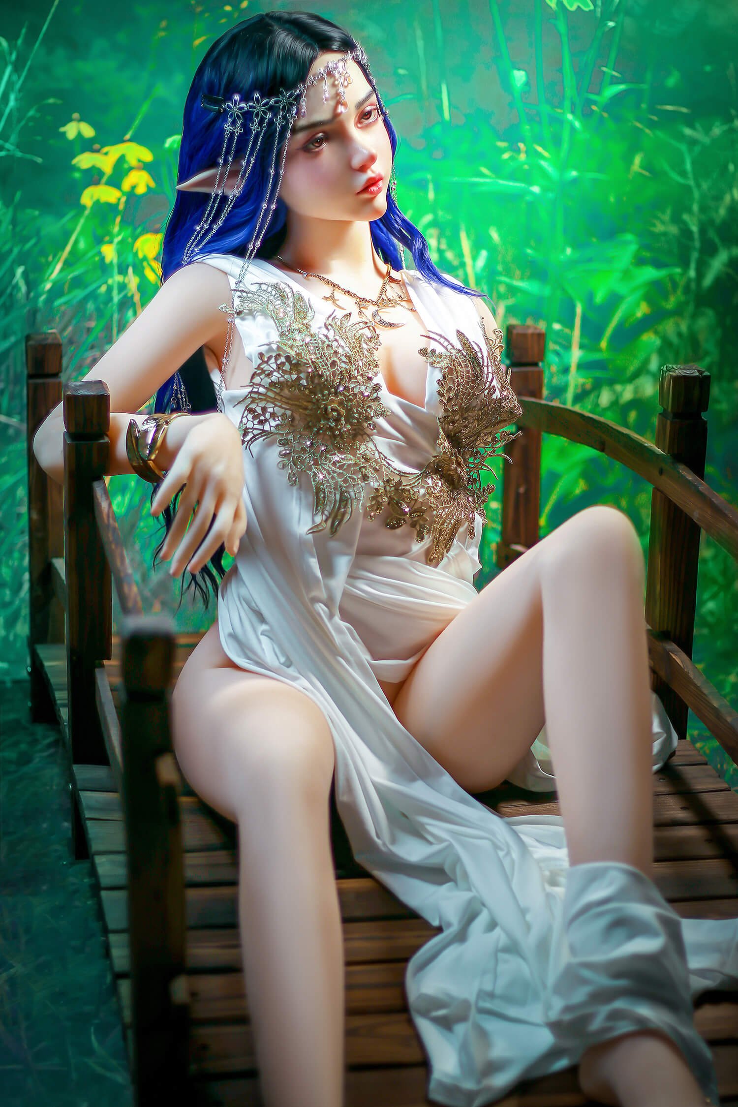 Katte-ROS Oral 160cm Anime Doll - 33" Long Legs & 20" Tiny Waist Elf Goddess - Image 11