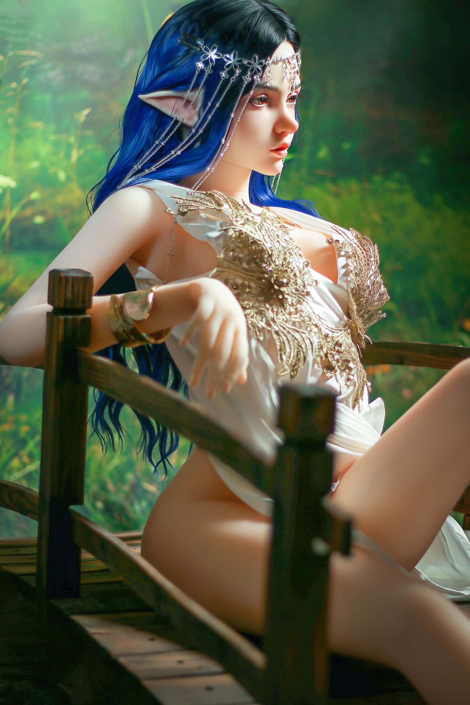 Katte-ROS Oral 160cm Anime Doll - 33" Long Legs & 20" Tiny Waist Elf Goddess - Image 8