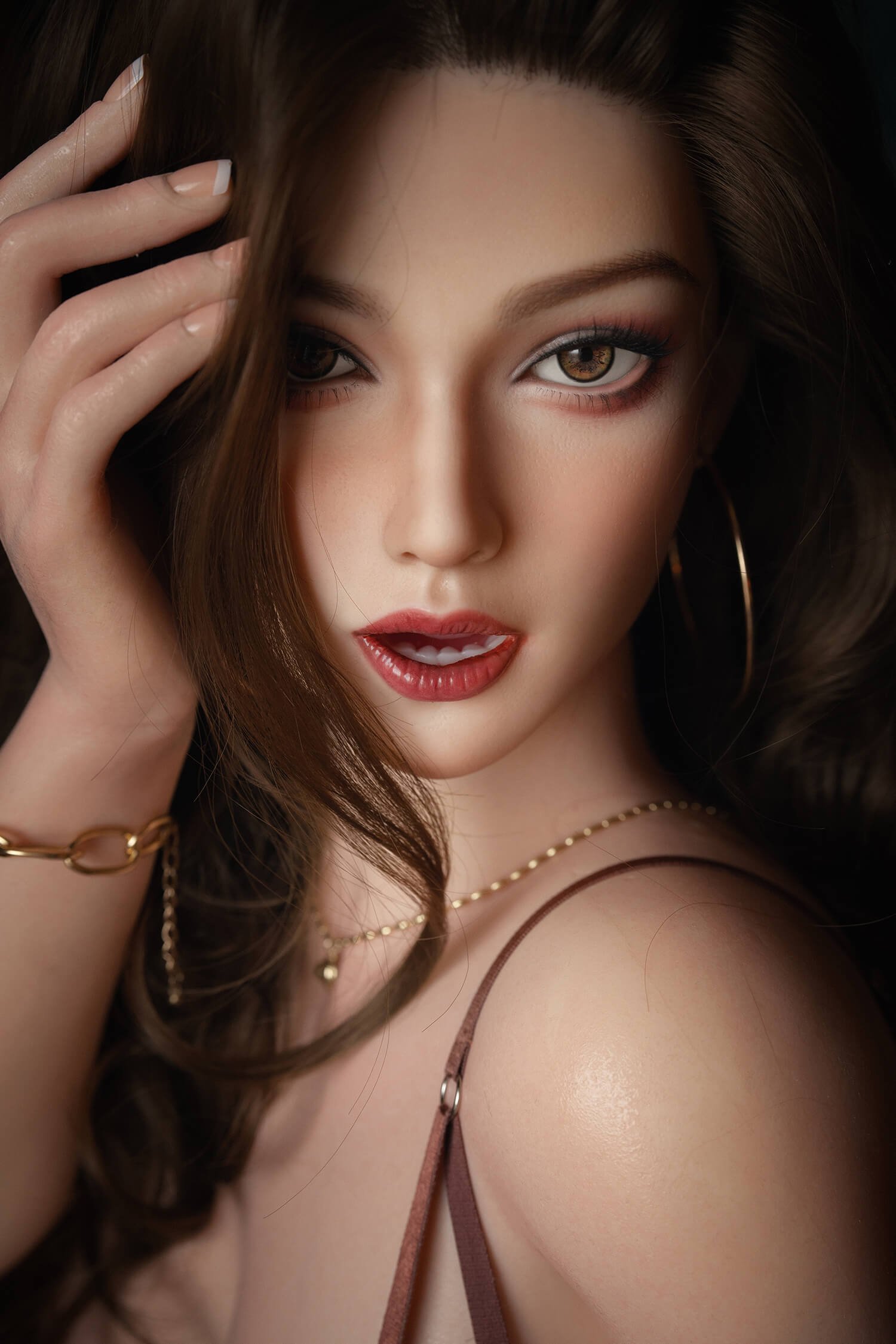 Nelly-164cm Full Silicone Sex Doll - ROS Movable Jaw & 31kg Super Weight Loss Option - Image 10