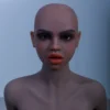 Salem – TPE Doll Head 65, Deep brown – US Stock 1