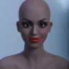 Dove – TPE Doll Head 218, Deep brown – US Stock 1