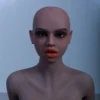 Salem – TPE Doll Head 65, Deep brown – US Stock 2