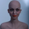 Dove – TPE Doll Head 218, Deep brown – US Stock 2