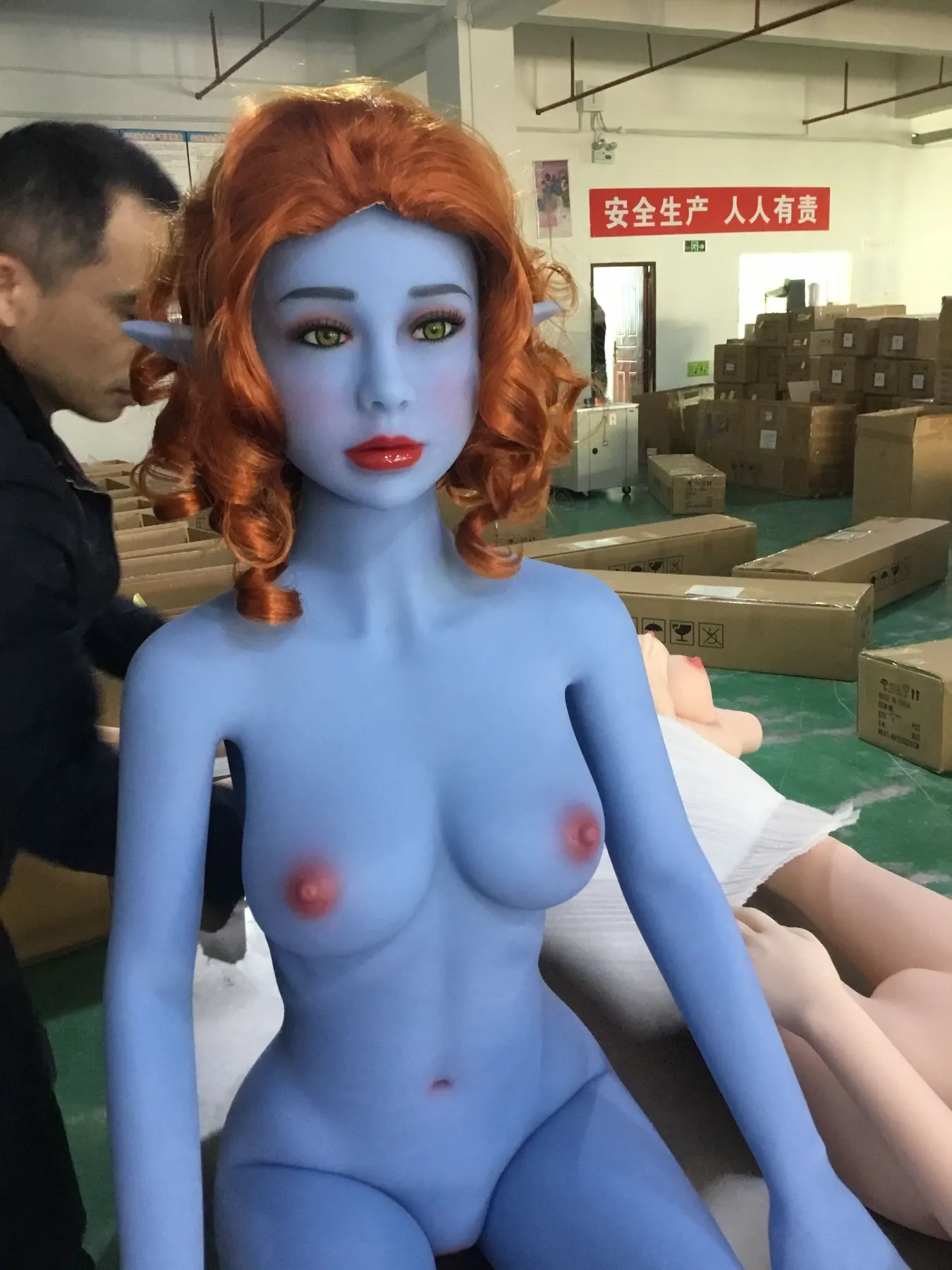 Zinnia – AIBEI 165cm Small Bust TPE Custom Doll, Head 81 factory reference 3