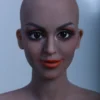 Dove – TPE Doll Head 218, Deep brown – US Stock 3
