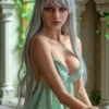 Amabel Vale – AIBEI 157cm Realistic TPE Custom Doll, Head AB26 5