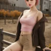 Melisande Vale – AIBEI 148cm Small Bust TPE Custom Doll, Head 228 6