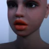 Salem – TPE Doll Head 65, Deep brown – US Stock 6