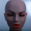 Cypress – TPE Doll Head 301, Deep brown – US Stock 6