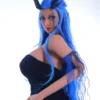 Morwenna Rook – 168cm Curvy Coral TPE Custom Doll, Head 292 7
