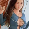 Leonora Scrope – 170cm Curvy Natural Full Silicone Custom Doll, Head 20-L 8