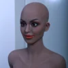 Dove – TPE Doll Head 218, Deep brown – US Stock 8