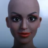 Dove – TPE Doll Head 218, Deep brown – US Stock 9