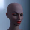 Cypress – TPE Doll Head 301, Deep brown – US Stock 9