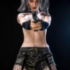 Cosima – 173cm C-Cup Silicone-Head TPE Doll, Head M7 – US Stock 10