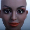 Dove – TPE Doll Head 218, Deep brown – US Stock 10