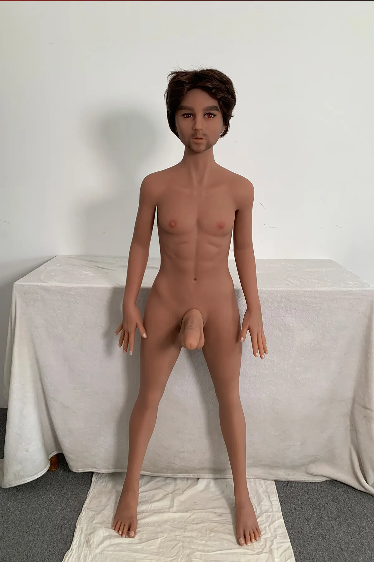 Anouk Bellweather – 140cm Realistic Male TPE Custom Doll, Head 216 factory reference 1