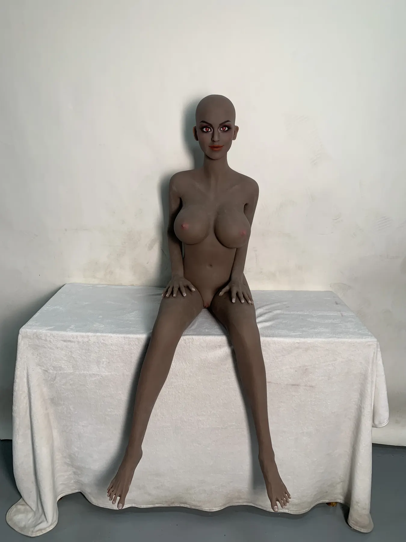 Briar Gale – 163cm Curvy Black TPE Custom Doll, Head 218 factory reference 2