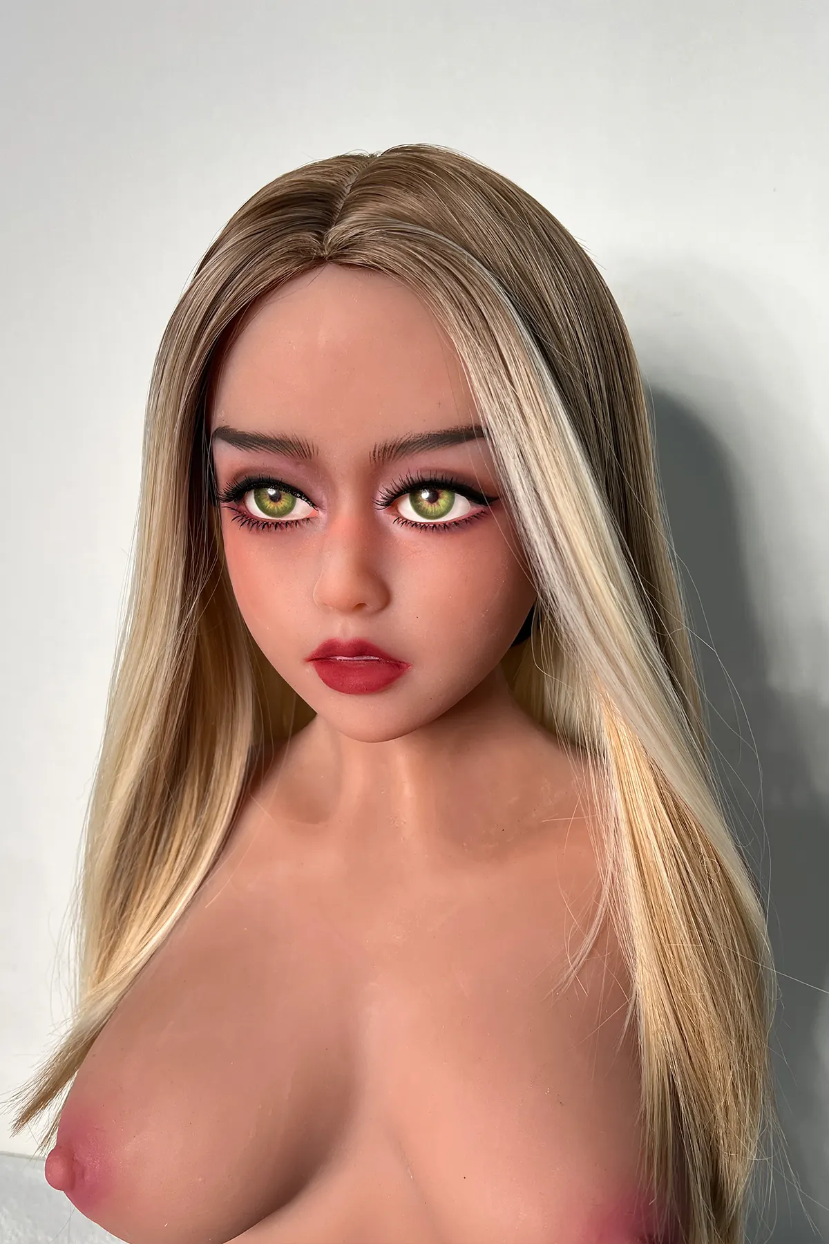 Delphine Cross – 135cm Petite Bust Coral TPE Custom Doll, Head 69 factory reference 4