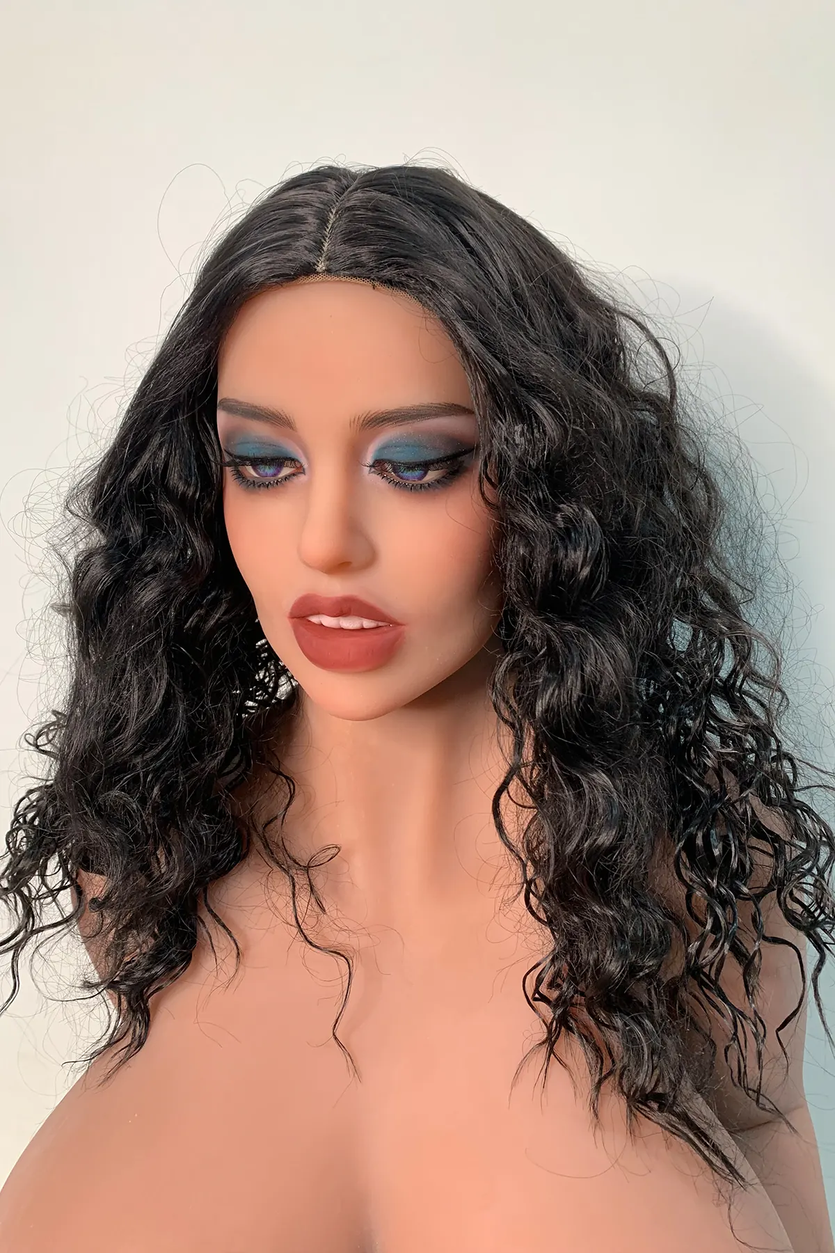 Nerine Fox – 140cm BBW Curvy Coral TPE Custom Doll, Head 79 factory reference 4