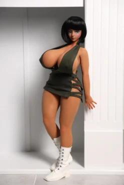 Climax J58 Bobo 58cm suntan silicone mini doll - view 01