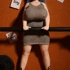 J58 Youla white silicone mini doll – view 3