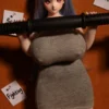 J58 Youla white silicone mini doll – view 4