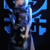 J60 Ling White mini doll view 5