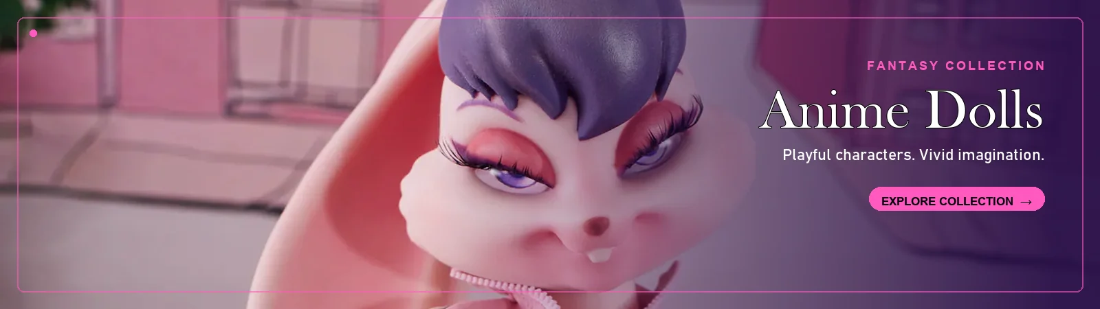 Anime and fantasy style sex doll collection