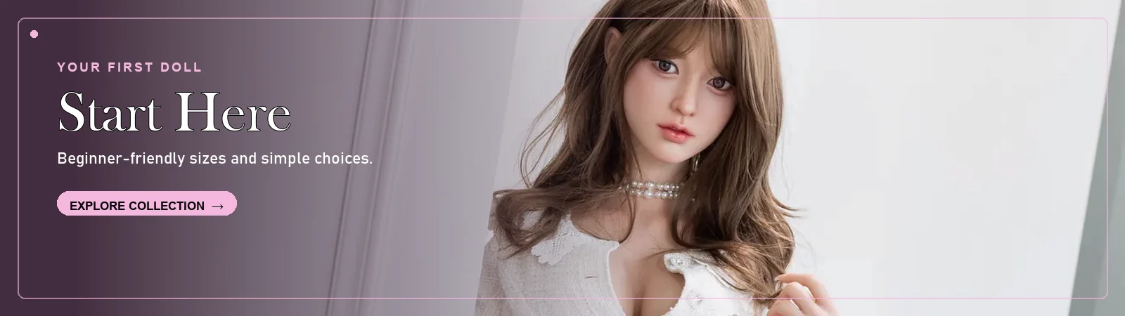 Beginner friendly sex doll collection
