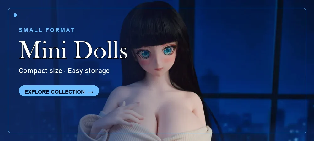 Compact mini sex doll collection
