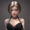 Si60cm L Georgia Cinnamon silicone doll view 5