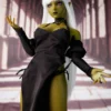 Si60cm L Momoko Olive silicone doll view 5