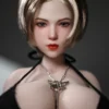 Si60cm XL Chace Cinnamon silicone doll view 3